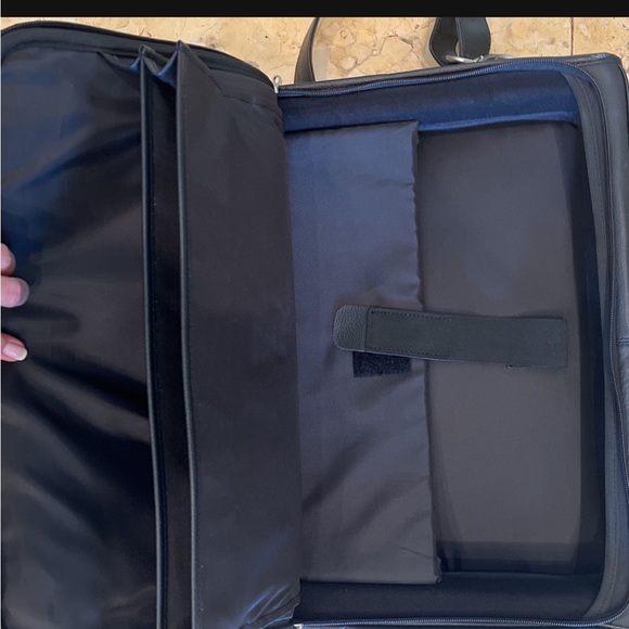 Dell Bags Dell Leather Laptop Bag Briefcase Poshmark